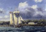 HMS Nancy Off Moy Hall, 1812
