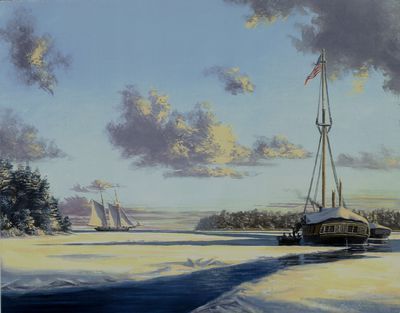 Winter at Put-In-Bay, 1813