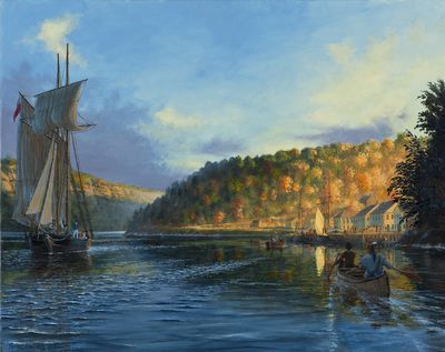 Queenston Landing, Autumn 1811