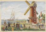 Surveying "The Windmill Line," Toronto, 1834
