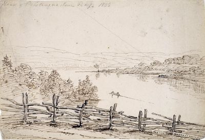 Head of Penetanguishene Bay, 1838