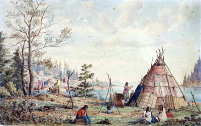 Indian Camp, Great Lakes