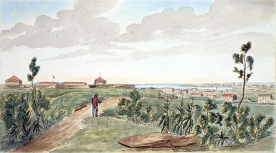 Fort Henry, Kingston, and Barriefield Village from the North