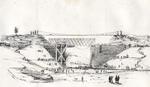 The Desjardins Canal Bridge, Sketched the Morning after the Late Melancholy Railway Accident (Hamilton, Ontario)