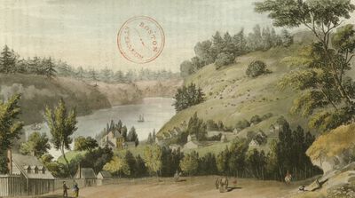 Queenston, or the Landing between Lake Ontario & Lake Erie (c.1805)