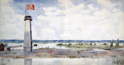 A View of York (Toronto) Upper Canada, 1820.