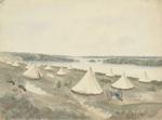 Regimental Encampment during the First Cholera Outbreak at Kingston