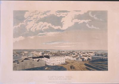 Four Views of Cleveland: From the Court House Looking West