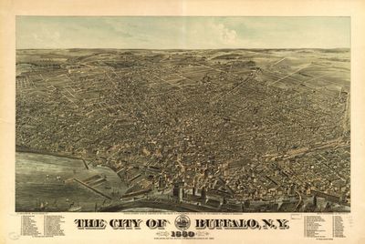 The city of Buffalo, N.Y. 1880.