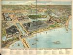 Bird's eye view of the World's Columbian Exposition, Chicago, 1893